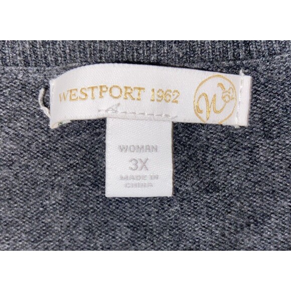 Westport 1962 Christmas Pullover Sweater French Bulldog Frenchie size 3x - Picture 7 of 16